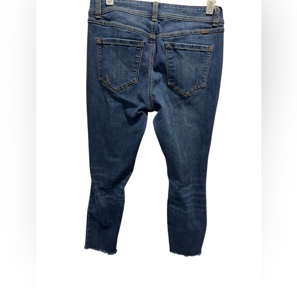 INC International Concepts Distressed Skinny Jeans - Size 8 - Picture 3 of 4
